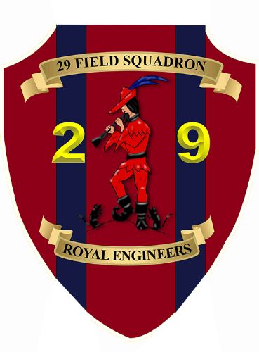 29 Field Squadron Plaque
